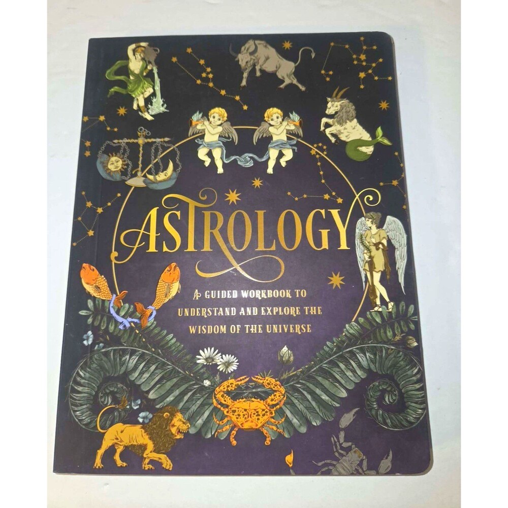 Guided Workbooks Ser. Astrology Workbook by Sasha Fenton Hardcover YA Nonfiction